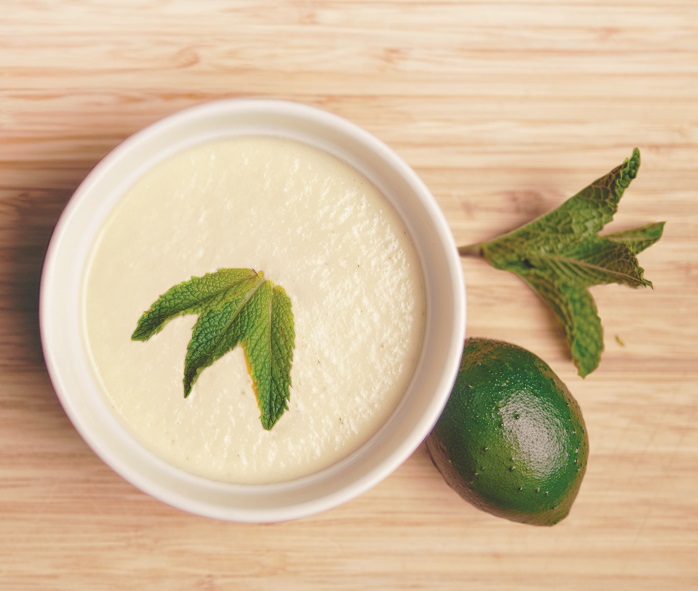 summer melon soup