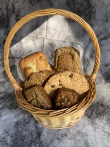 Gift basket from Mendocino Baking Company